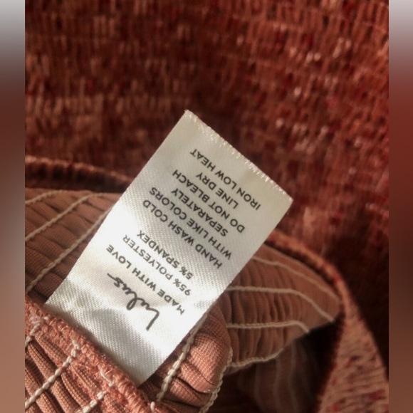 Lulus My Fleur-Ever Rusty Rose Floral Print Velvet Smocked Mini Dress XL NWT - Picture 5 of 14